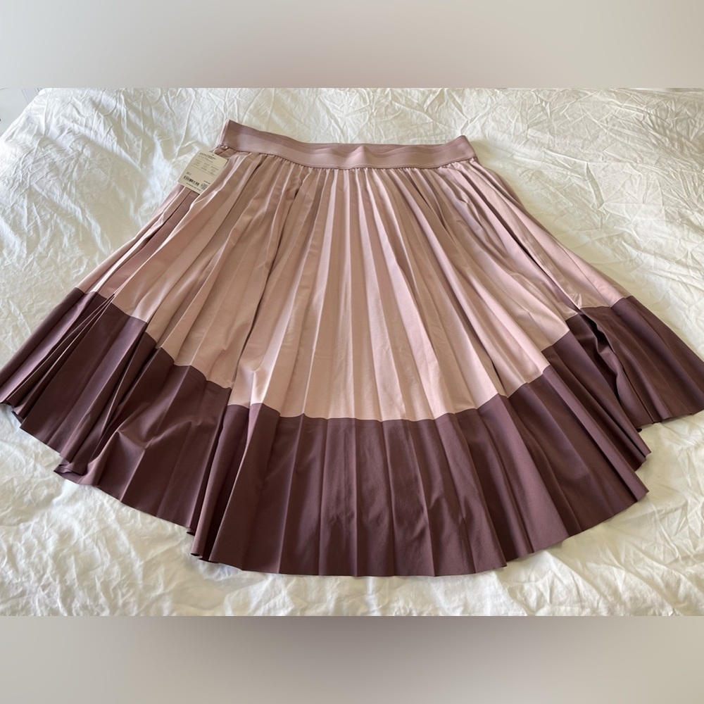 Athleta | Women's Plus Size 2X Swing Forward Pull Pleated Pull On Skirt NWT - Picture 8 of 8
